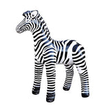 Jet Creations Inflatable Zebra Great For Safari Baby Showers & Zoo Themed ChildrenS Parties Photo Prop Stuffed Animal 56" AN-ZEB5