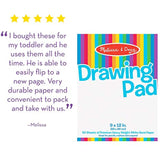 Melissa & Doug Drawing Paper Pad Bundle (3 Pack)