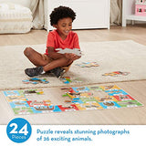 Melissa & Doug Animal Alphabet Floor Puzzle (24 pc)