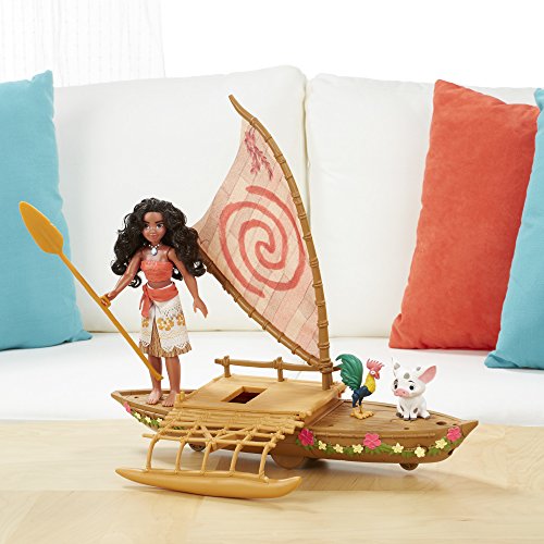 Disney Moana Starlight Canoe and Friends