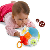 Yookidoo Musical Soft Play Baby Ball - Lights N Music Motion Activated Fun Baby Toy Ball (3m+)