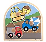 Melissa & Doug Construction Site Jumbo Knob Puzzle