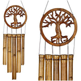 Woodstock Chimes CTOL Original Guaranteed Musically Tuned Chime Asli Arts Collection, Tree of Life Bamboo