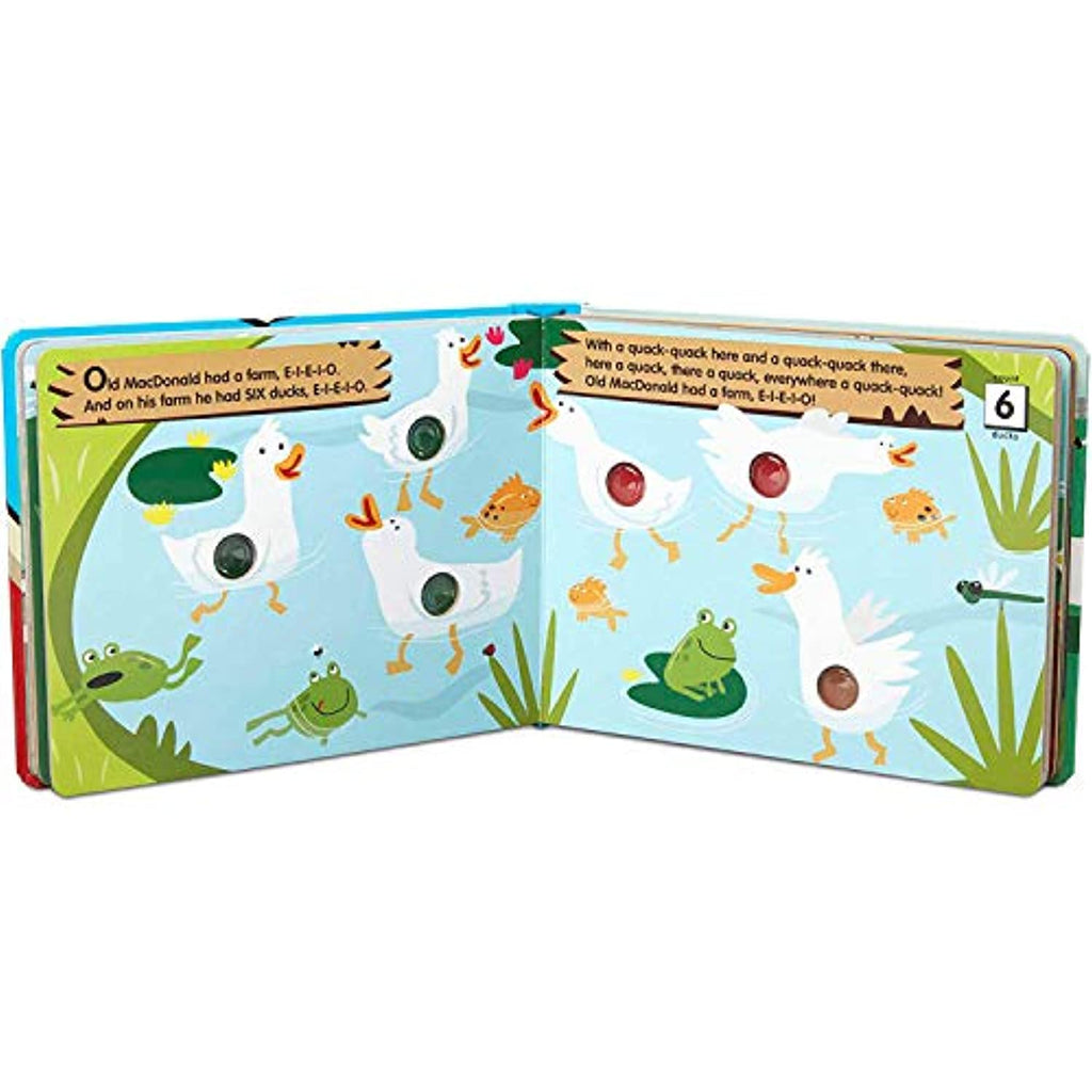 Poke-A-Dot Old Macdonald’s Farm: Pop-a-Tronic Board Activity Kit & 1 Me l i ssa & Doug Scratch Art Mini-Pad Bundle (31341)