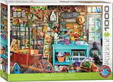 EuroGraphics (EURHR The Potting Shed 1000Piece Puzzle 1000Piece Jigsaw Puzzle