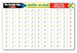 (addition Problems) - Addition Problems Write-a-mat. Melissa & Doug