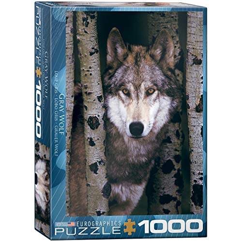 Eurographics Gray Wolf 1000-Piece Puzzle