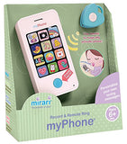 Mirari myPhone Toy Phone for Babies/Toddlers Ages 6 Months and Up--Record Personalized Messages and Use Remote to Magically Make it Ring!