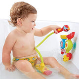 Yookidoo Bath Toy - Submarine Spray Station - Battery Operated Water Pump with Hand Shower and More