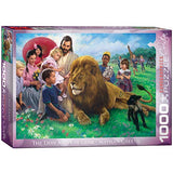 EuroGraphics The Lion and The Lamb by Nathan Greene 1000-Piece Puzzle