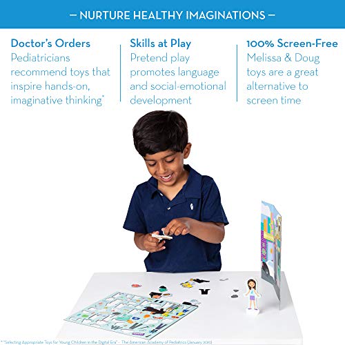 Melissa & Doug Magentivity Magnetic Dress-Up Play Set – Dress & Play Careers