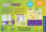 Thames & Kosmos Ooze Labs Chemistry Station Science Experiment Kit, 20 Non-Hazardous Experiments Including Safe Slime, Chromatography, Acids, Bases & More