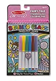 Melissa & Doug On the Go Stained Glass Coloring Pad - Fairy Tale