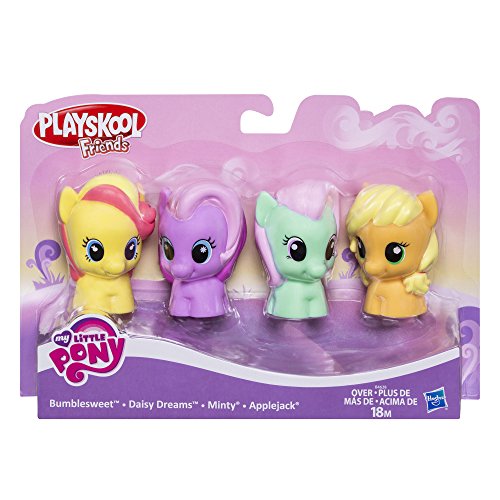 Playskool Friends My Little Pony Figure 4-Pack - Bumblesweet, Daisy Dreams, Minty and Applejack