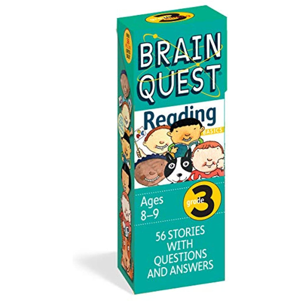 Brain Quest 3rd Grade Reading Q&A Cards: 56 Stories with Questions and Answers. Curriculum-based! Teacher-approved! (Brain Quest Decks)