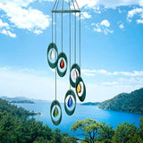 Woodstock Chimes CYBRO The Original Guaranteed Musically Tuned Chime Bellisimo Hanging Bells, Olive