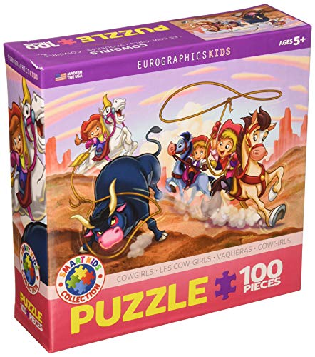 EuroGraphics Girl Power! Cowgirls Puzzle (100-Piece)