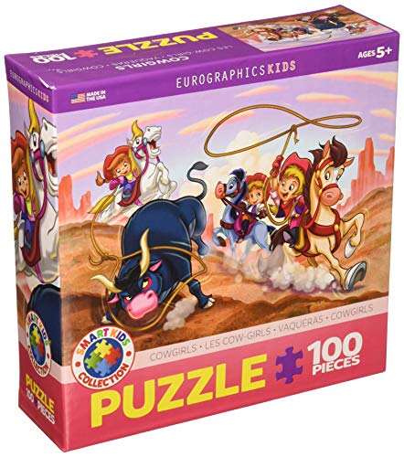 EuroGraphics Girl Power! Cowgirls Puzzle (100-Piece)