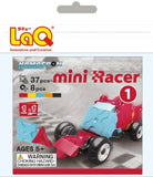 LaQ Hamacron Mini Racer 1 Car Model Building Kit, Red