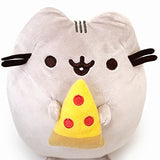 GUND Pusheen Snackables Pizza Plush Stuffed Animal Cat, 9.5"