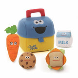 GUND Sesame Street Cookie Monster Lunch Box Playset