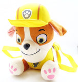 Licensed Paw Patrol Rubble Plush Doll Backpack 14" Costume Bag Bulldog