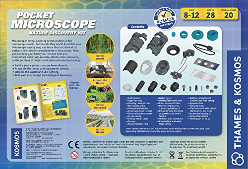 Thames & Kosmos Pocket Microscope: Nature Discovery Kit