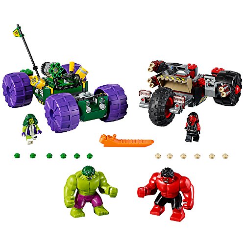 LEGO Marvel Super Heroes Hulk Vs. Red Hulk 76078 Superhero Toy