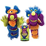 Melissa & Doug Make-Your-Own Fuzzy Monster Puppet Kit With Carrying Case (30pc)