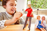 Barbie Chef Doll, Blonde Petite, Wearing Chef-Inspired Coat with Frying Pan