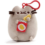 GUND Pusheen Places Cats Sit Blind Box Series 3 Bundle with Pusheen Chip Backpack Clip