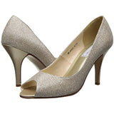 Touch Ups Women's Ice Dress Pump, Champagne, 5 M US