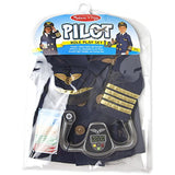 Melissa & Doug Pilot: Role Play Costume Set + 1 Scratch Art Mini-Pad Bundle (#08500)