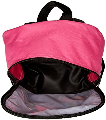 Disney Girls' Descendants Backpack with Lunch Kit, Hot Pink/black, 16" X 12" X 5" - 9" X 7.5" X 3.5"
