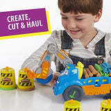 Play-Doh Buzzsaw Logging Truck Toy with 4 Non-Toxic Colors, 3-Ounce Cans