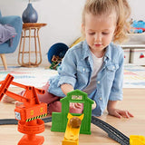 Thomas & Friends Trackmaster, Cassia Crane & Cargo Set, Motorized Toy Train Engines for Preschool Kids Ages 3 Years and Older