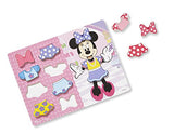 Melissa & Doug Disney Minnie Mouse Dress-Up Wooden Chunky Puzzle (11 pcs)