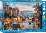 San Francisco Cable Car Heaven by Eugene Lushpin 1000-Piece Puzzle