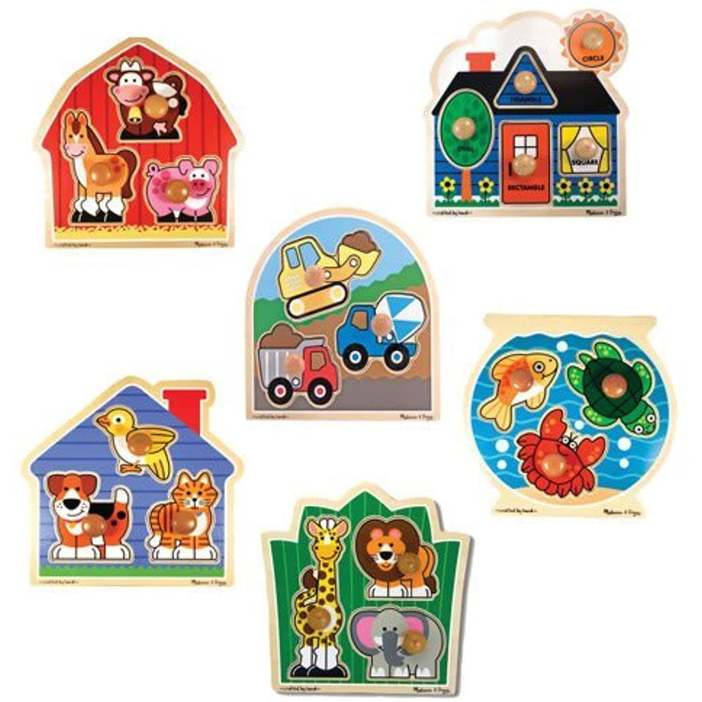 Melissa and Doug Jumbo Knob Set