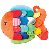 Melissa & Doug Flip Fish: K's Kids Baby Toy Series + 1 Free Pair of Baby Socks Bundle [91954]