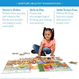 Melissa & Doug Natural Play 60pc Giant Floor Puzzle - Big Builder