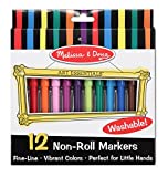 Melissa & Doug Non-Roll Markers