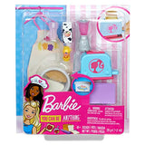 Barbie Cooking & Baking Accessory Pack with Breakfast-Themed Pieces, Including Apron for Doll, Toaster Mold & Container of Molded Dough, Ages 4 Years Old & Up, Multi