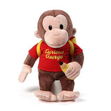 GUND Curious George Back To School Backpack Stuffed Animal Plush, 16"