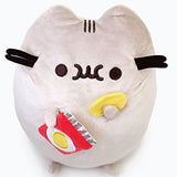GUND Pusheen Snackables Potato Chip Cat Plush Stuffed Animal, Gray, 9.5"