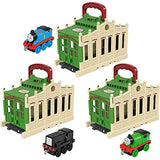 Thomas & Friends Connect & Go shed and Push-Along Train Engine Percy - GWX65