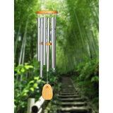 Woodstock Chimes LWS LUN Chime, Silver