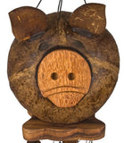 Woodstock Chimes CPIG The Original Guaranteed Musically Tuned Chime Asli Arts Collection, 22-Inch, Coco Pig Bamboo
