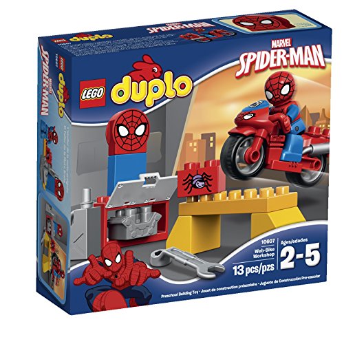 LEGO DUPLO Spider-Man Web-Bike Workshop 10607 Spiderman Toy