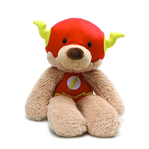 GUND DC Comics Universe Fuzzy Flash Plush Stuffed Animal, 14